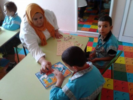 tunesische Schüler im Unterricht